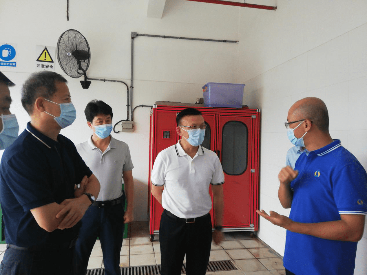 市生态环境局文忠副局长带队开展福田区疫情防控及环境安全工作检查