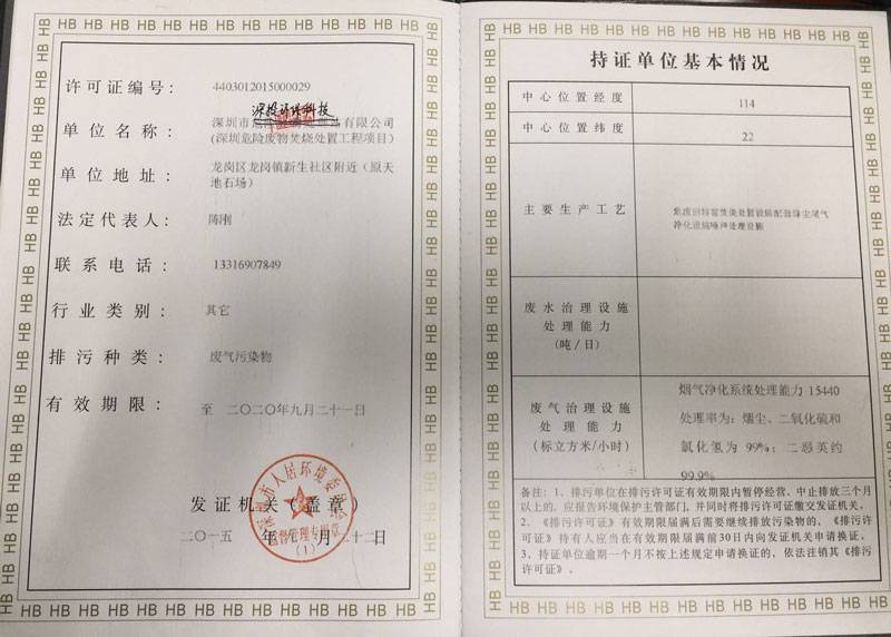 龙岗排污许可证副本1